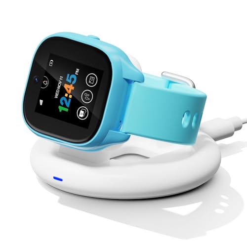 Soporte magnético para Gizmo Watch 3 base plegable portátil con cable USB para evitar desconexiones