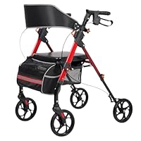 Amazon | BTM 歩行器 歩行車 シルバーカー 室外用 5段階高さ調整