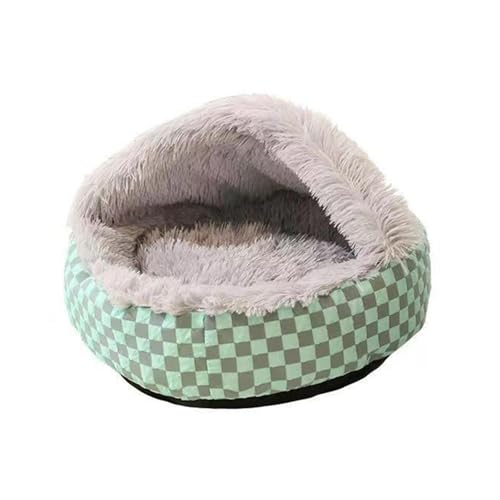 ペットドーム ペットベッド 猫 ハウス 犬 冬寒さ対策 ふわふわ 貝殻型 滑り止め 変形しにくい ペット用品 お洒落 あったか 快適 可愛い ドーム型 2way 休憩所 通年 室内用 昼寝 小型犬用 直径50CM