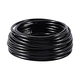 EuZhOuDEQiNg 8/11mm Bewässerungsschlauch Hochleistungs-Blanko-Verteilungsrohr 3/8 Zoll PVC-Garten-Rasen-Farm-Bewässerungsschlauch(20m)
