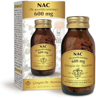 Dr Giorgini Nac (n-acetilcisteina) Pastiglie - 90 G Dr. Giorgini - integratore