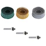 Multi Color Abrasive Rotary Brush Drill Bit 2 Inch for Professional Welding Slags Removal and Materials Smoothing Practical Deburring Wheel Brush