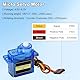 9G Micro Servo Motor,QIQIAZI 8 Stück Servomotor RC Servo Mini Servo Motor für RC Robot Arm/Hand/Gehen Helikopter Flugzeug Auto Boot Steuerung mit Kabel,Micro Motor Servo kompatibel mit Arduino