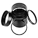 8 Piece Lens Adapter Ring and Extension Tube Set, Includes Multiple Specifications. Astronomical Telescope Accessory Tube. Astronomical Telescope Accessories.(M42x0.75mmThread)