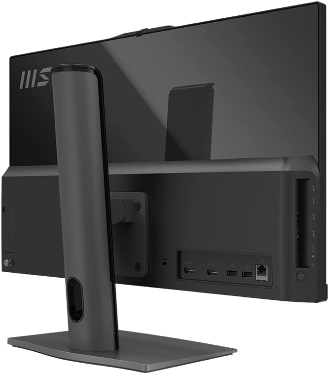Image of msi Modern 23.8 inch FHD Touchscreen All-in-One AI Desktop Computer for Office, 14th Gen Intel Core 7-150U, 32GB DDR5, 1TB PCIe, HDMI in&Out, USB-C, Wireless Keyboard & Mouse, Windows 11