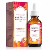 Cyperus Rotundus Hair Removal Care Oil, Helps Reduce Regrowth, 2.02 Fl Oz