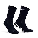 Tiscal Sports Calcetines de fútbol para niños y adultos | 3 tallas UK 1-4, UK 5-8 y UK 9-13 | Varios colores blanco, negro, azul, rojo y azul marino | Calcetines antideslizantes antideslizantes con