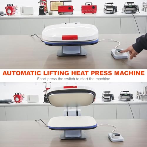 Máquina de planchado térmico automática para camisetas miniatura 2