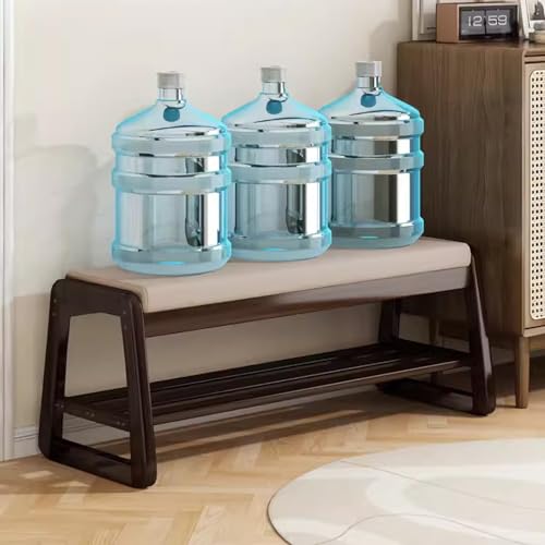 Banc de rangement entrée pour éliminer le désordre des chaussures