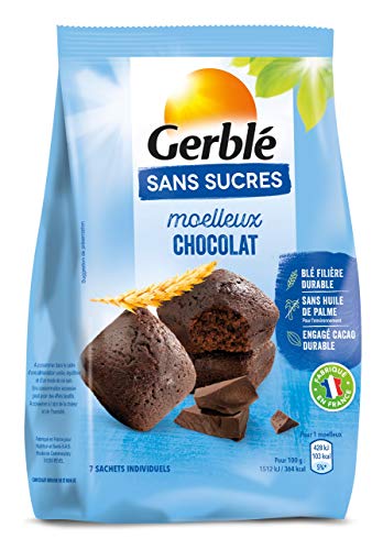  Gerblé Moelleux au Chocolat Sans Sucres, Sans ...