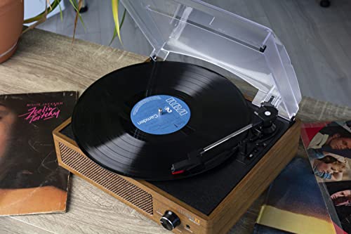 Technaxx BT Rétro LP-Lecteur avec Fonction d’enregistrement, Platine Vinyle de Style Vintage pour disques Vinyle avec Bluetooth et Haut-parleurs intégrés TX-186 – Sortie RCA, 3 Vitesses, AUX-in, USB - Les Beatles, Paul McCartney, John Lennon, RIngo Starr, George Harrison Technaxx BT Rétro LP-Lecteur avec Fonction d'enregistrement, Platine Vinyle de Style Vintage pour disques Vinyle avec Bluetooth et Haut-parleurs intégrés TX-186 - Sortie RCA, 3 Vitesses, AUX-in, USB – Image 7