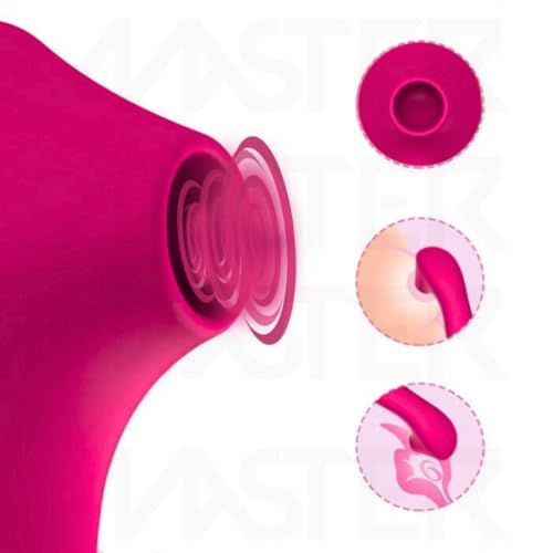 Vibrador Estimulador Clitóris Mamilo Pulsação 10 Velocidades