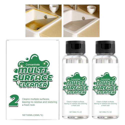 laxreheye Limpiador para Múltiples Superficies - 30ml Líquido de Limpieza para el Hogar,Limpiador de Superficies Multiusos,Para Suelos, Azulejos, Encimeras, Cocinas, Baños, Fregaderos Y Lavabos
