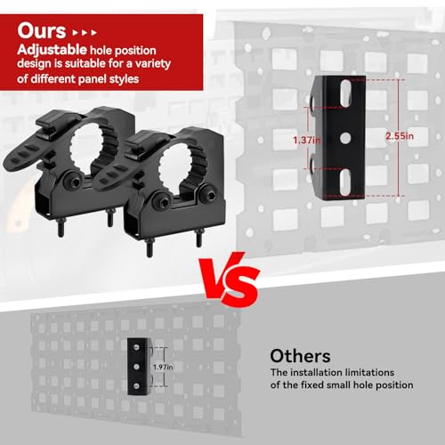 JERBOR Quick Release Rubber Clamp Mount for MOLLE Panel by Jerbor - Used condition - Image 4