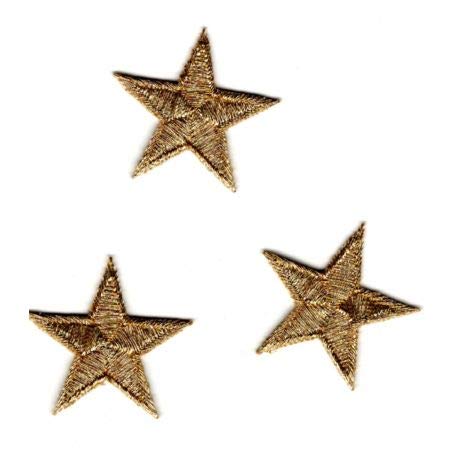 Ecusson Thermocollant 3 Petites Etoiles Coloris Doré Cover