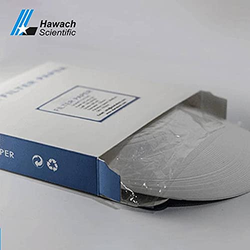 定性濾紙径7/9/11/12。5/15/18センチメートル高速/中/低速ラボ用漏斗使用 - AliExpress 定性フィルターペーパーケミストリー、直径180mm、真空フィルター、漏斗などにも使用(100)。