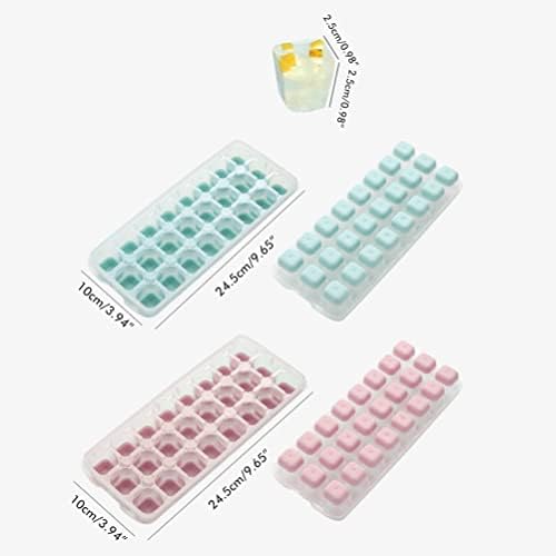 Bandeja para cubitos Aramox 24 cavidades silicona azul miniatura 2