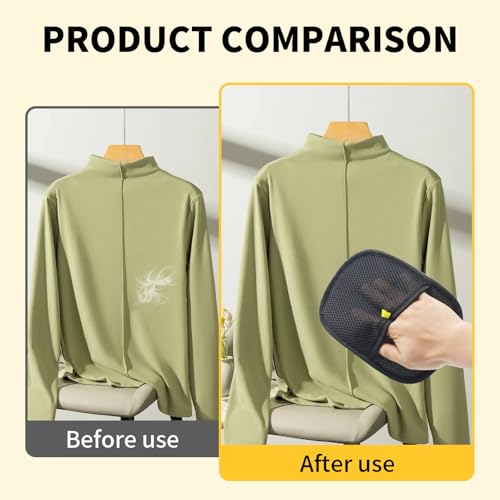 Image of Electrostatic Pets Removal Gloves, Reusable Cat Dog Electrostatic Hair Remover Grooming Glove Tool