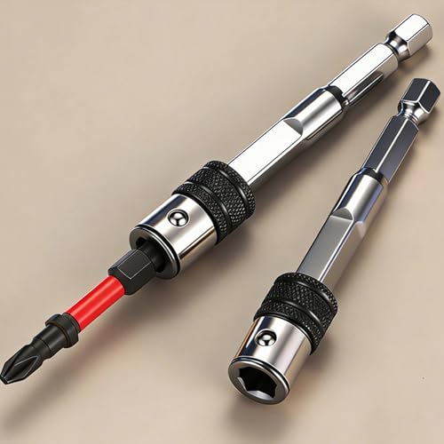 Adaptador de punta de taladro anticaídas para evitar pérdidas de tornillos en obra 7
