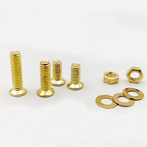 Vis M3 M4 M5 Phillips en laiton noble pour finitions de précision