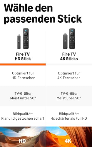 Amazon Fire TV Stick HD (neueste Generation), Free- und Live-TV-Inhalte, Alexa-Sprachfernbedienung… – Ansicht 6