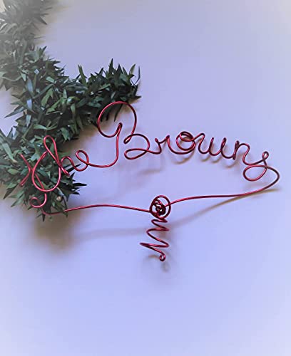 Personalized Christmas Holiday Tree Topper In Red, Gold, Silver, Purple, Blue And More #TOP3
