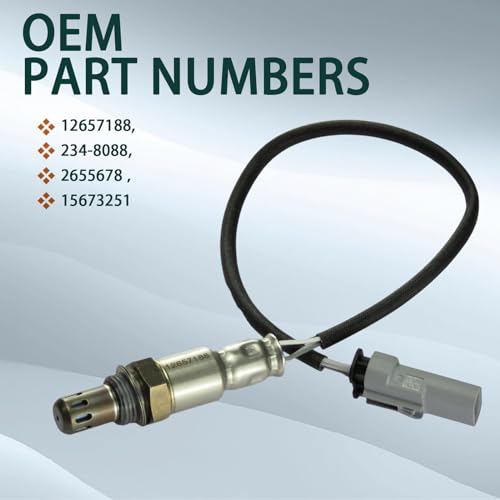 Sensor de oxígeno downstream compatible Cadillac Escalade miniatura 2
