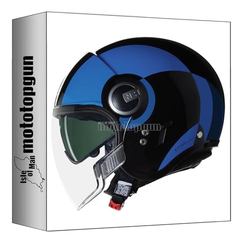 Casque jet Nolan N21 Visor Commuting finitions bicromo de qualité
