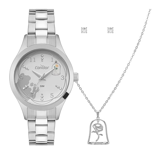 Kit Condor Feminino Mimos E Sutilezas Prata - CO2035NMZ/K4K