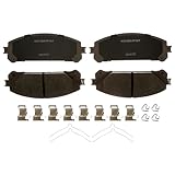 ACDelco Silver 14D1324CHF1 (19383259) Ceramic Front Disc Brake Pad Set