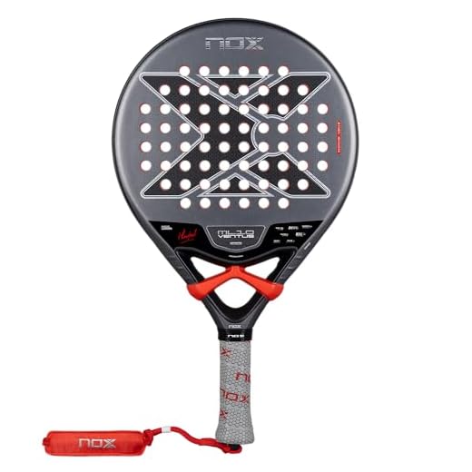 NOX Pala de pádel ML10 Ventus Control 3K 2026 | Miguel Lamperti Round Shape Pala Padel | Cara de fibra de carbono 3K, núcleo EVA color HR3 | Agilidad de túnel EOS, comodidad de agarre personalizado