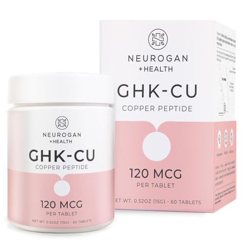 Neurogan Copper Peptide Tablets, 120 MCG/Tablet, 7200 MCG Total, 60ct