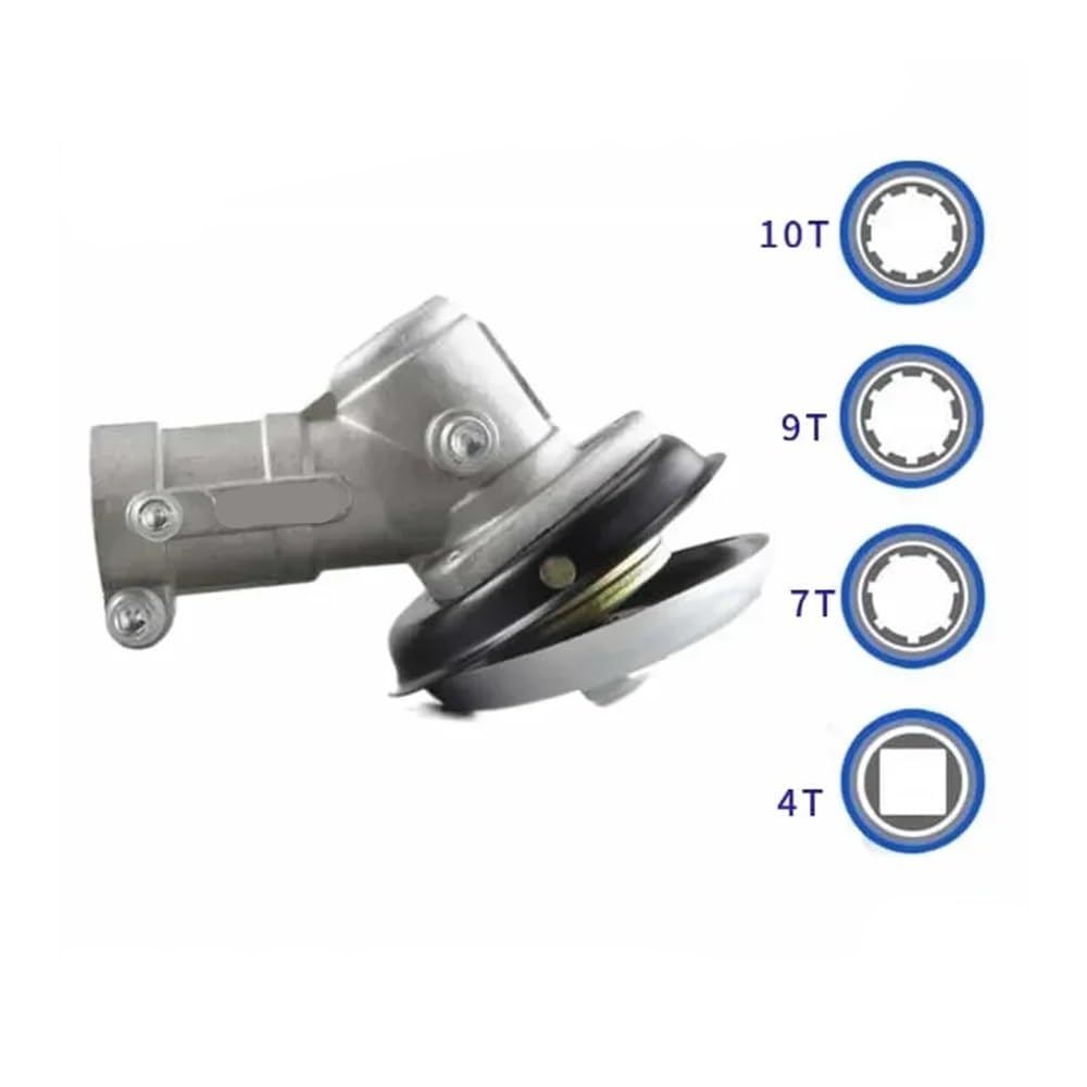 DIÁMETRO del Eje DE LA Carcasa del Cabezal DE Engranajes 25 MM 25,4 MM 1" ESTRÍA 4T 7T 9T 10T Apto for Caja DE Estuche COM Woking, DESBROZADORA, CORTADORA, Recortadora, etc.(25MMXSPLINE9T)