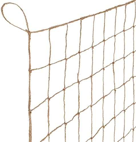 GardenGloss Jute Ranknetz - Nachhaltig & Biologisch Abbaubar