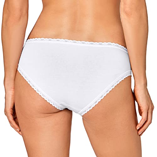 Sloggi 24/7 Weekend Hipster C3P 3 Pack Hipster Briefs White - Light Combo 8 Cs #TOP2