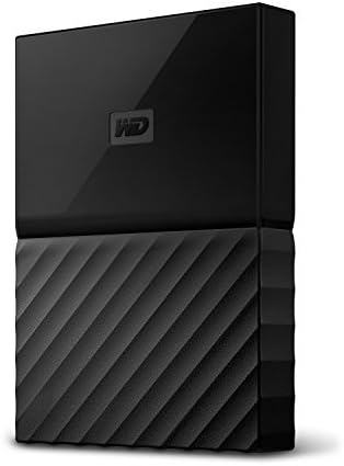 Western Digital 1TB Black USB 3.0 My Passport Portable External Hard Drive (WDBYNN0010BBK-WESN) (Renewed)