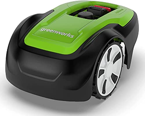Greenworks Optimow S Robot Lawnmower for Lawns up to 300m2 with 30% Slope, Ultra Quiet, Bluetooth...