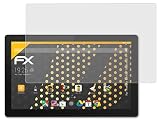 atFolix Panzerfolie kompatibel mit Trekstor Surftab Theatre S11 Schutzfolie, entspiegelnde und stoßdämpfende FX Folie (2X)