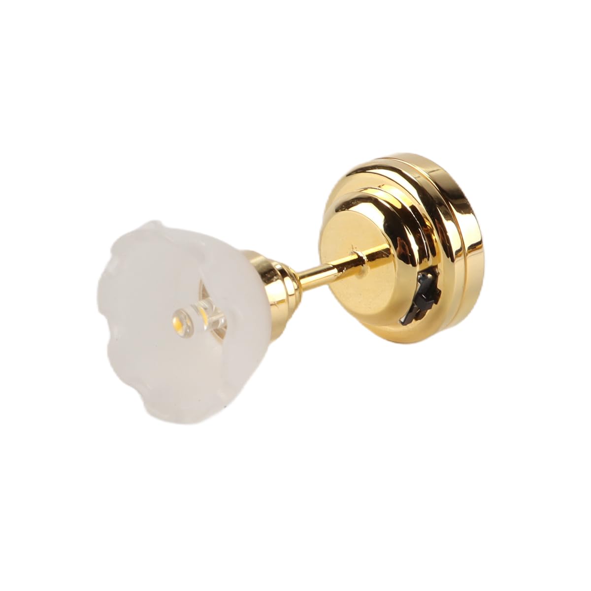 Enwye Dollhouse Chandelier 1:12 Scale Flower-Shaped Dollhouse Lights Metal Lighting Battery Powered Chandelier for Settings