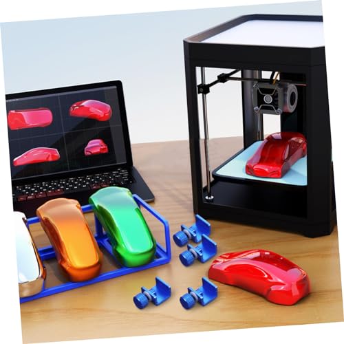 GLEAVI Braçadeira De Impressora 8 Peças Clipes De Suporte De Cama De Impressora Braçadeiras De Plata