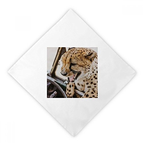 Servilletas de almuerzo con estampado de leopardo para mesas elegantes, 2 uds DIYthinker 2