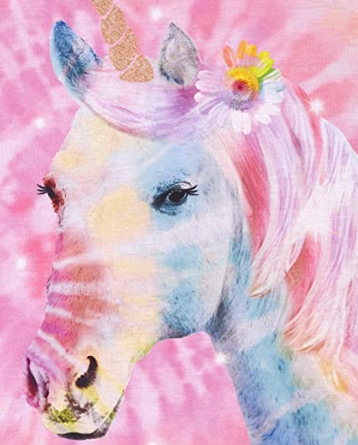 The Children's Place Girls Short Sleeve Nightgowns, Unicorn/Rainbow Butterfly 2-Pack, Xx-Large (16) #TOP4