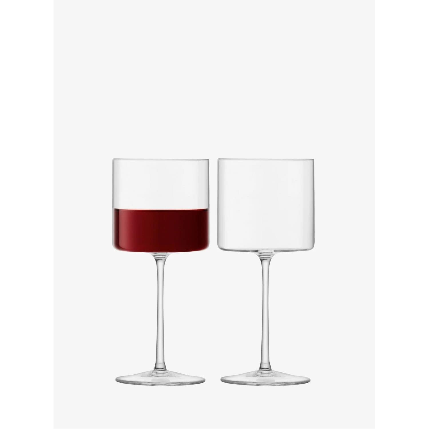 LSA International Otis Copas de vino tinto (310 ml, 2 unidades), transparente