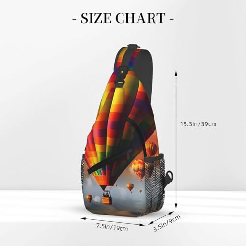 Bolso cruzado casual para hombres y mujeres estilo sling miniatura 3