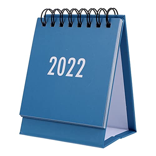 TOYANDONA 2022 Mini Desk Calendar 2021 2022 Standing Flip Calendar