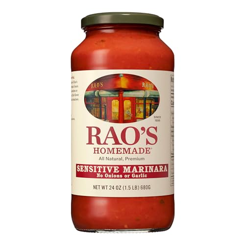 Rao's Homemade Tomato Sauce, Sensitive Formula, 24 oz, All Purpose,