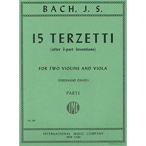 Bach, JS - 15 Three Part Inventions BWV 787 801 for Two Violins and Viola - Arranged by David - International Edition [Sheet music] [Sheet music] [Sheet music] [Sheet music] [Sheet music] [Sheet music] [Sheet music] [Sheet music] [Sheet music] [Sheet music] [Sheet music]