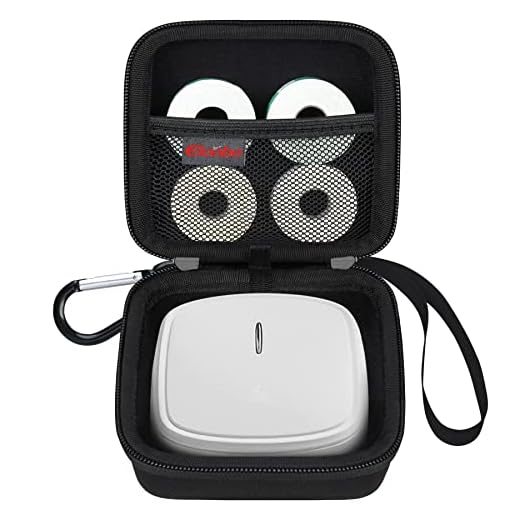 Elonbo Tragetasche für Netgear Nighthawk M1 MR1100 / M5 MR5200 / M6 / M6 Pro MR6500 5G Wireless WiFi Mobile Hotspot Router, extra Innentasche für Kabel, Schwarz