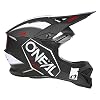 O'NEAL 3 SRS Helmet Hexx Black/White, SM