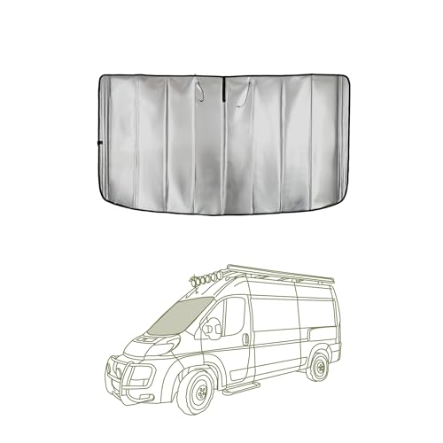 VanEssential RAM Promaster Windshield Cover 2014+ Charcoal